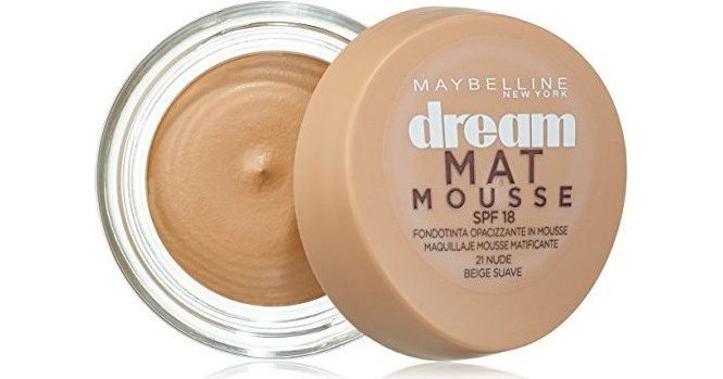  Base de maquillaje Dream Matte Mousse de Maybelline Sun Beige 8ml